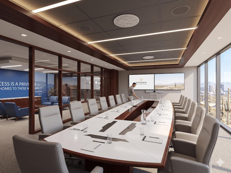 Modern conference room